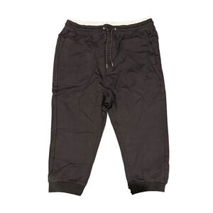 Tackma Grazer Crop Drawstring Cropped Jogger Pants Men’s Black Sz 3XL NEW